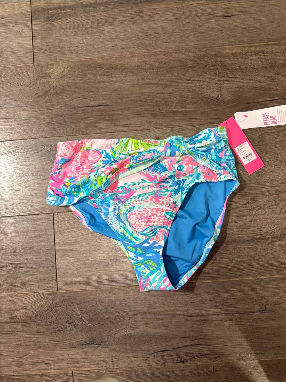 Lilly Pulitzer Multicolor Floral Halter Tankini & Bikini Set - Picture 6 of 6